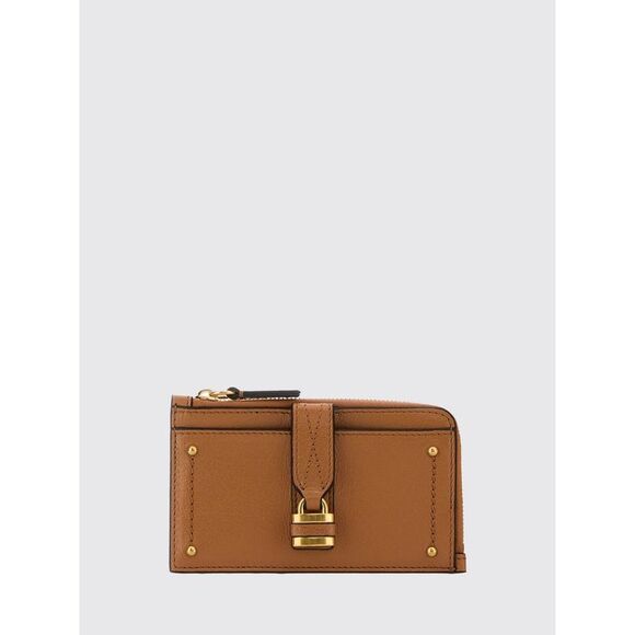 Chloe Wallet Woman Brown